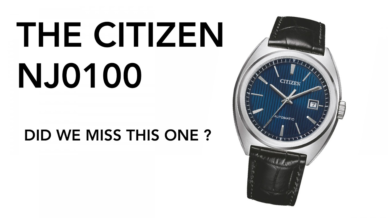 THE CITIZEN NJ0100 REVIEW - A Bargain for $150 (Miyota 8210)