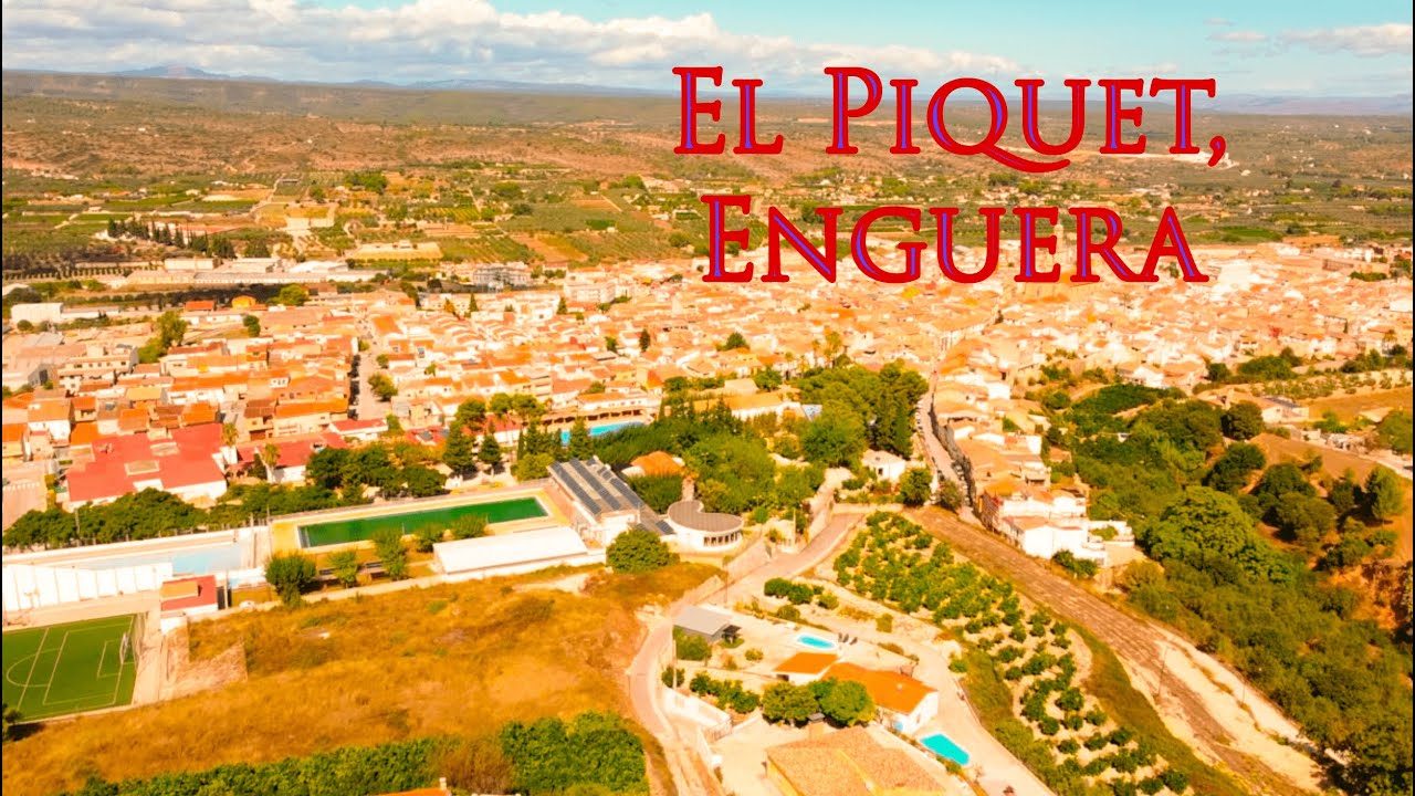 El Piquet / Enguera (Drone Flyover) [Valencia, Spain]