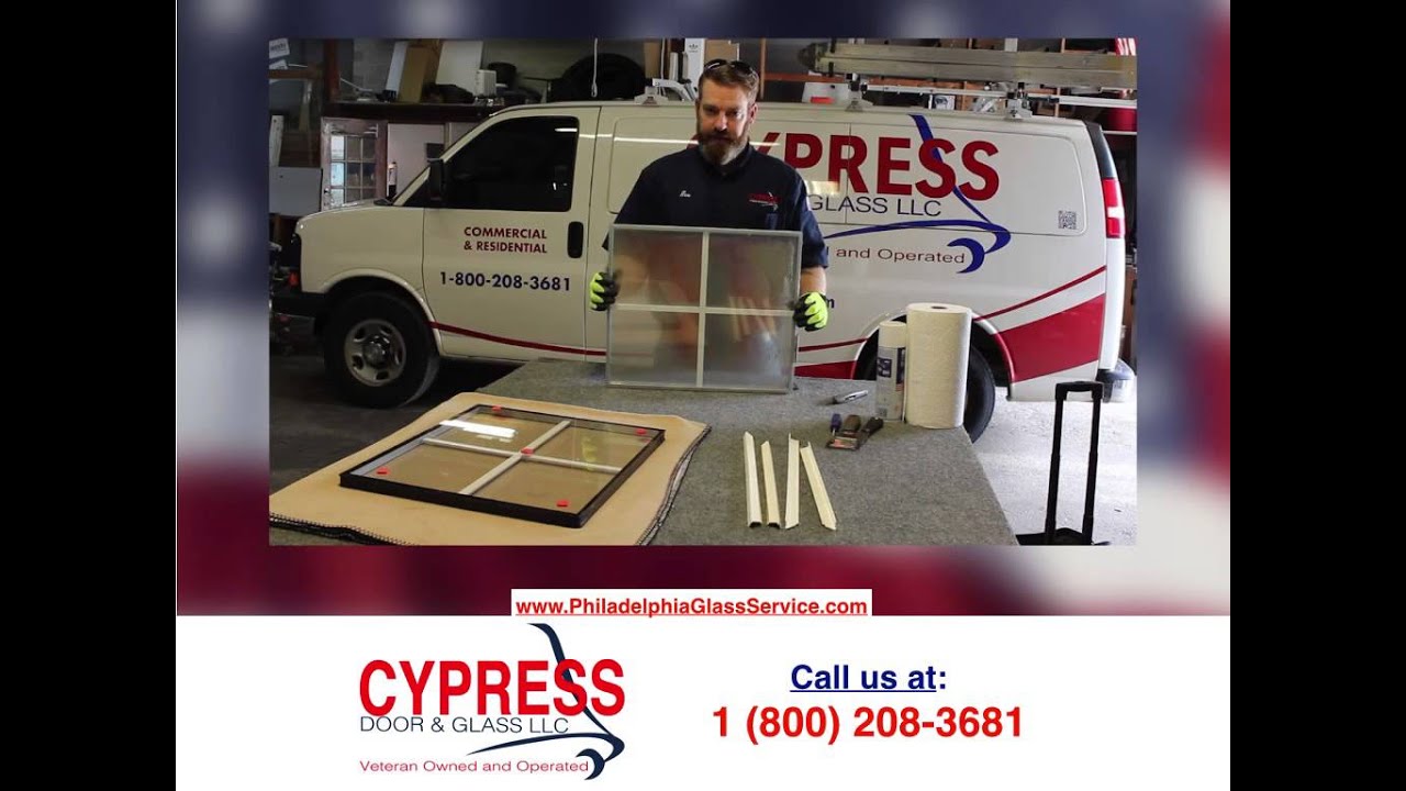 Cypress How To Replace an Insulated Glass Unit in a Window