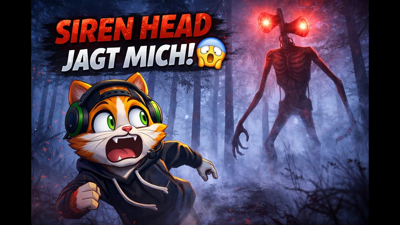 Siren Head jagt mich im Wald… 😨 | Minecraft Horror Modpack