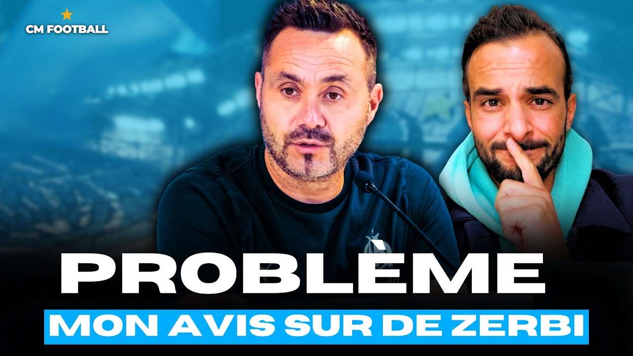 ❌ OM : DE ZERBI UN PROBLÈME ? Mon avis après OM - ATALANTA (0-1)