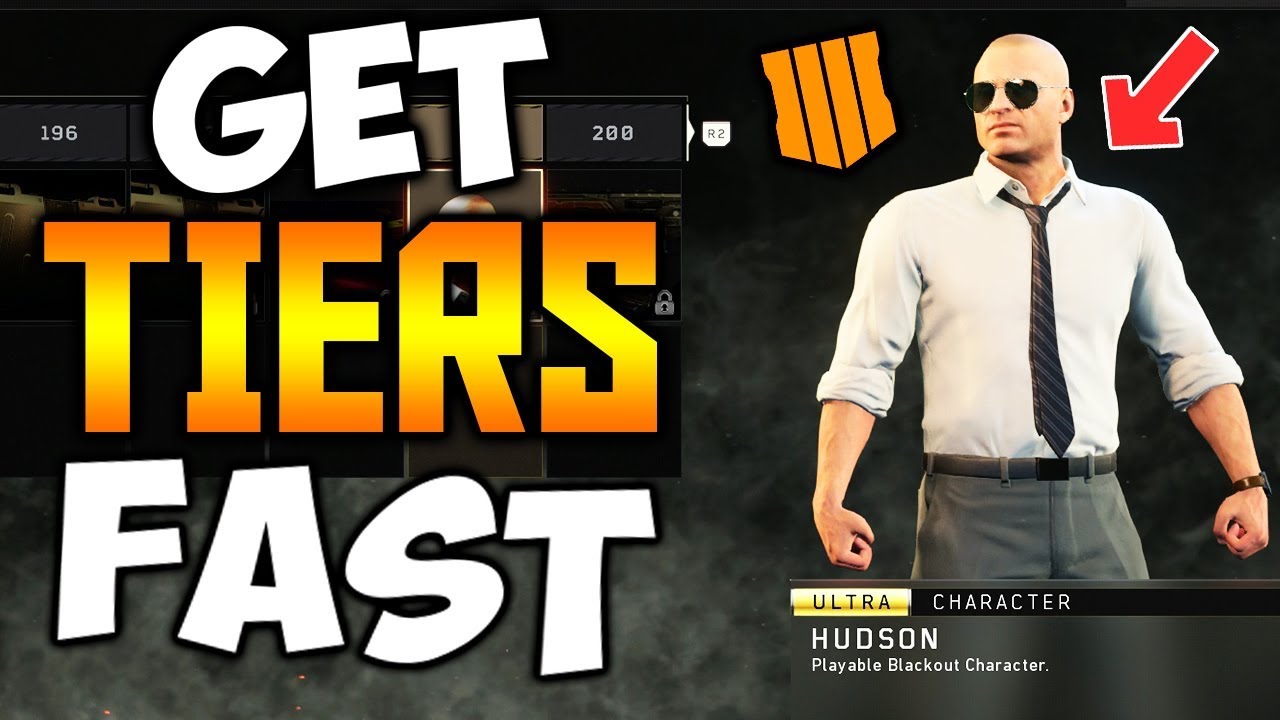 The FASTEST Way To Get To Tier 200 In Black Ops 4!