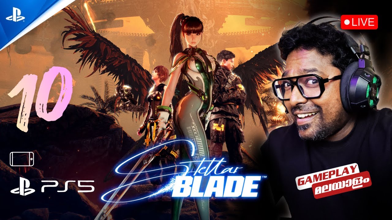 🔴Stellar Blade - Live Gameplay | Part 10 | മലയാളം | @viviansgaming24