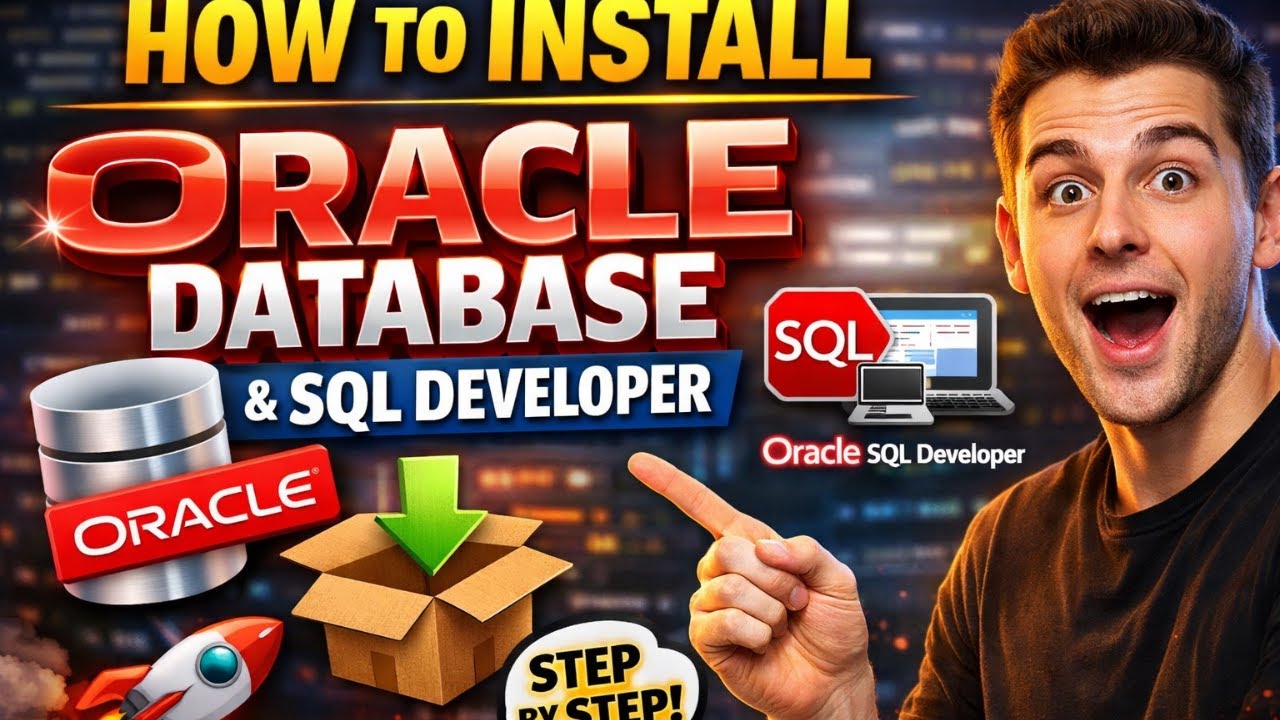 Установка Oracle Database 21c Express Edition на Windows | Как установить Oracle 21c и Oracle SQL