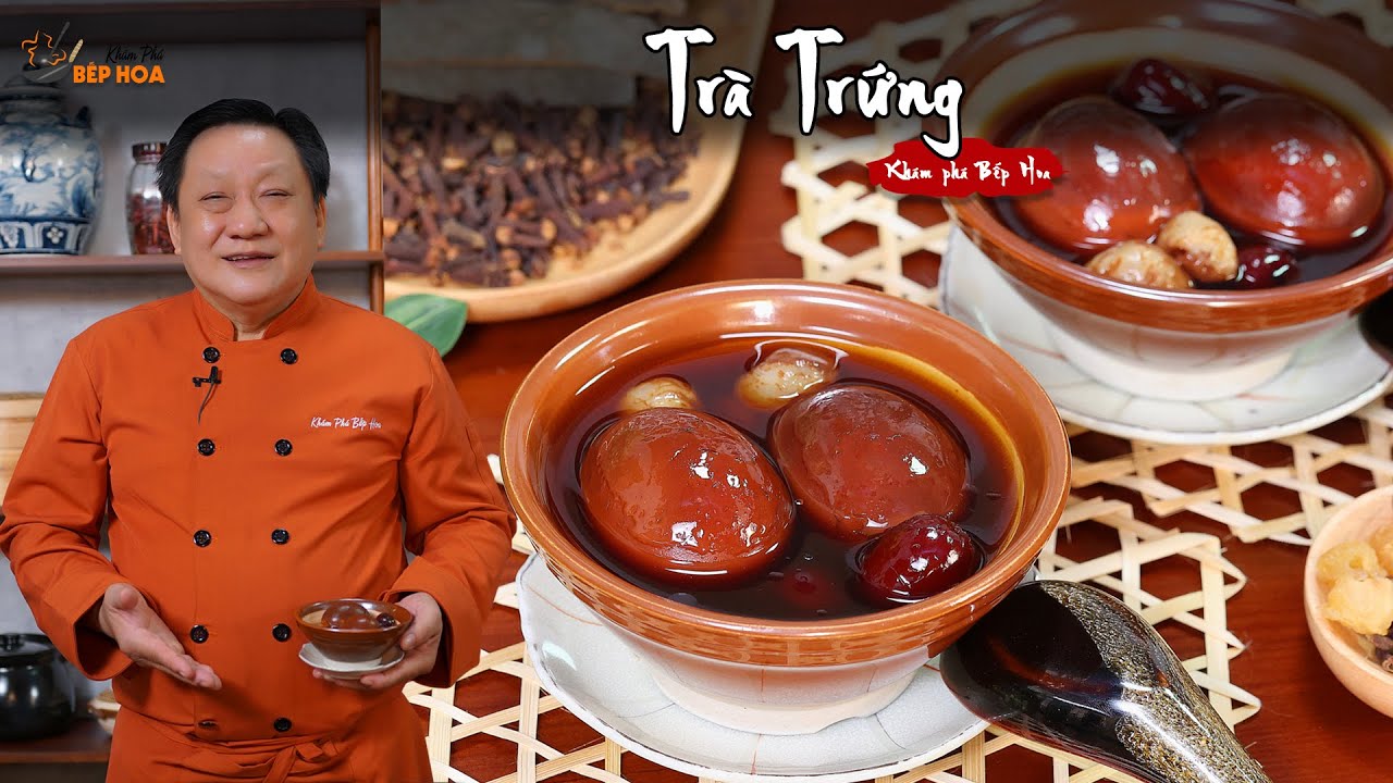 Cách Làm Trà Trứng thơm ngon đặc sắc | Chinese Tea Eggs