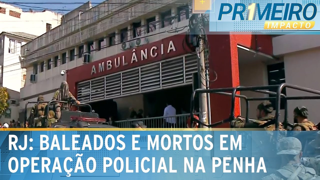 RJ: número de mortos em operação na Penha sobe para sete | Primeiro Impacto (02/08/23)