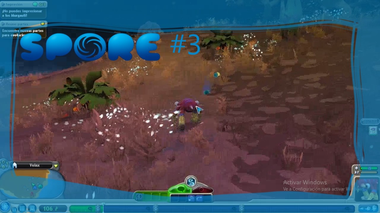 SPORE CAPITULO 2 ETAPA DE CRIATURA PARTE 2 - VELAXIANOS