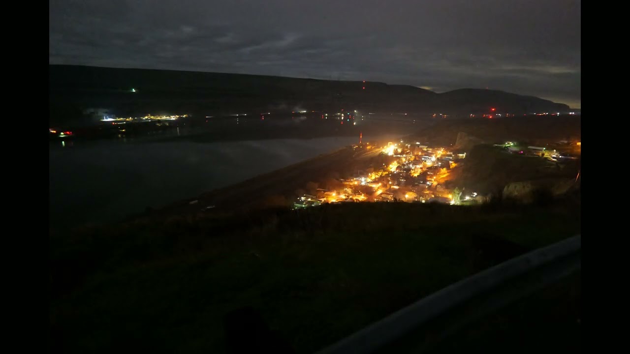 Wishram time lapse, video 3, 4k