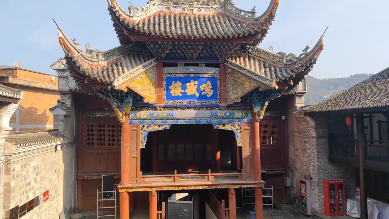 陕西安康市蜀河古镇，穿梭在明清时期的街道很有感觉，地处秦巴山区古代骡马古道汉江水道的黄金地段，商旅云集各种会馆建的很精致#古村落风景 #历史古迹 #文化旅游 #旅行 #旅行vlog #旅游景