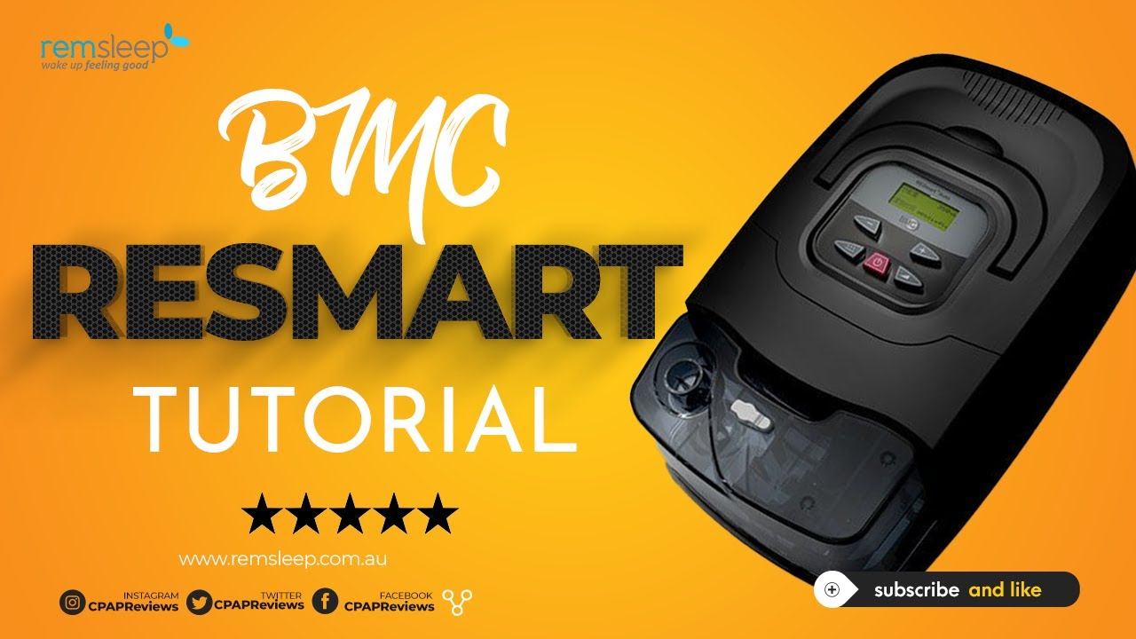 Настройки BMC RESmart Auto CPAP — как изменить настройки давления