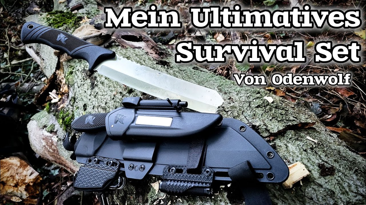 Mein ultimatives Bushcraft und Survival Set mit Odenwolf und K4 Knives