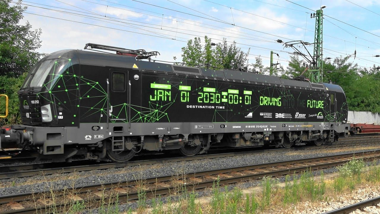Ungarn🇭🇺Hegyeshalom:  Internationales G&uuml;terzugparadies: Zementzug, Autozug, Kesselz&uuml;ge, Getreidezug