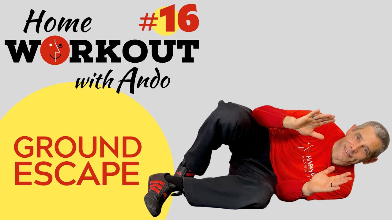 Martial Arts for Beginners - Ground Escape - Home Workout #16