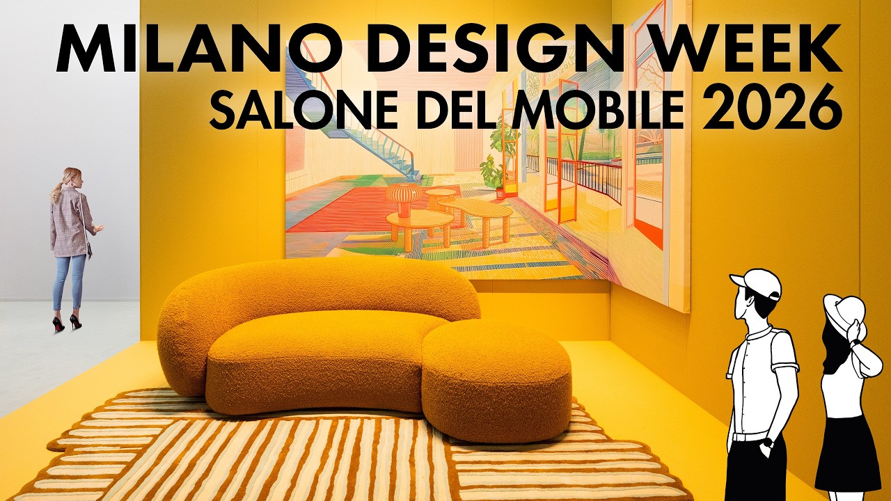 Неделя дизайна 4K в Милане 2026: Salone del Mobile - Fiera Milano | Часть 1