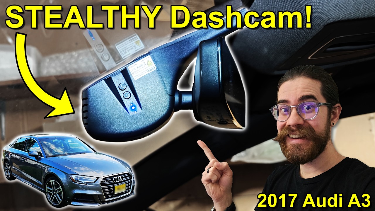 The STEALTHIEST Dashcam! – 2017 Audi A3 Mangoal Dual Dashcam Install