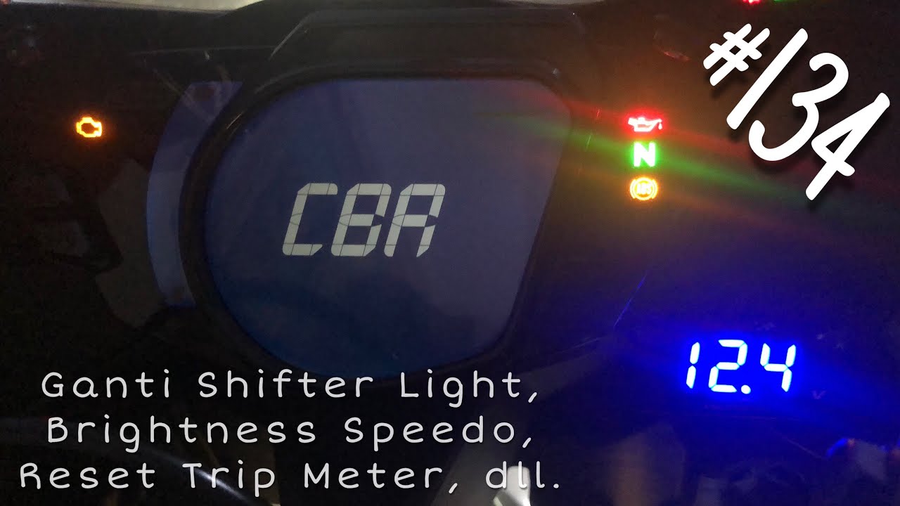 #134 Setting Keseluruhan Speedometer CBR250RR
