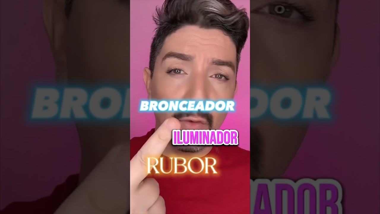 Como colocar tu bronzer, rubor e iluminador. #tipsdemaquillaje #maquillajetips #clasesdemaquillaje
