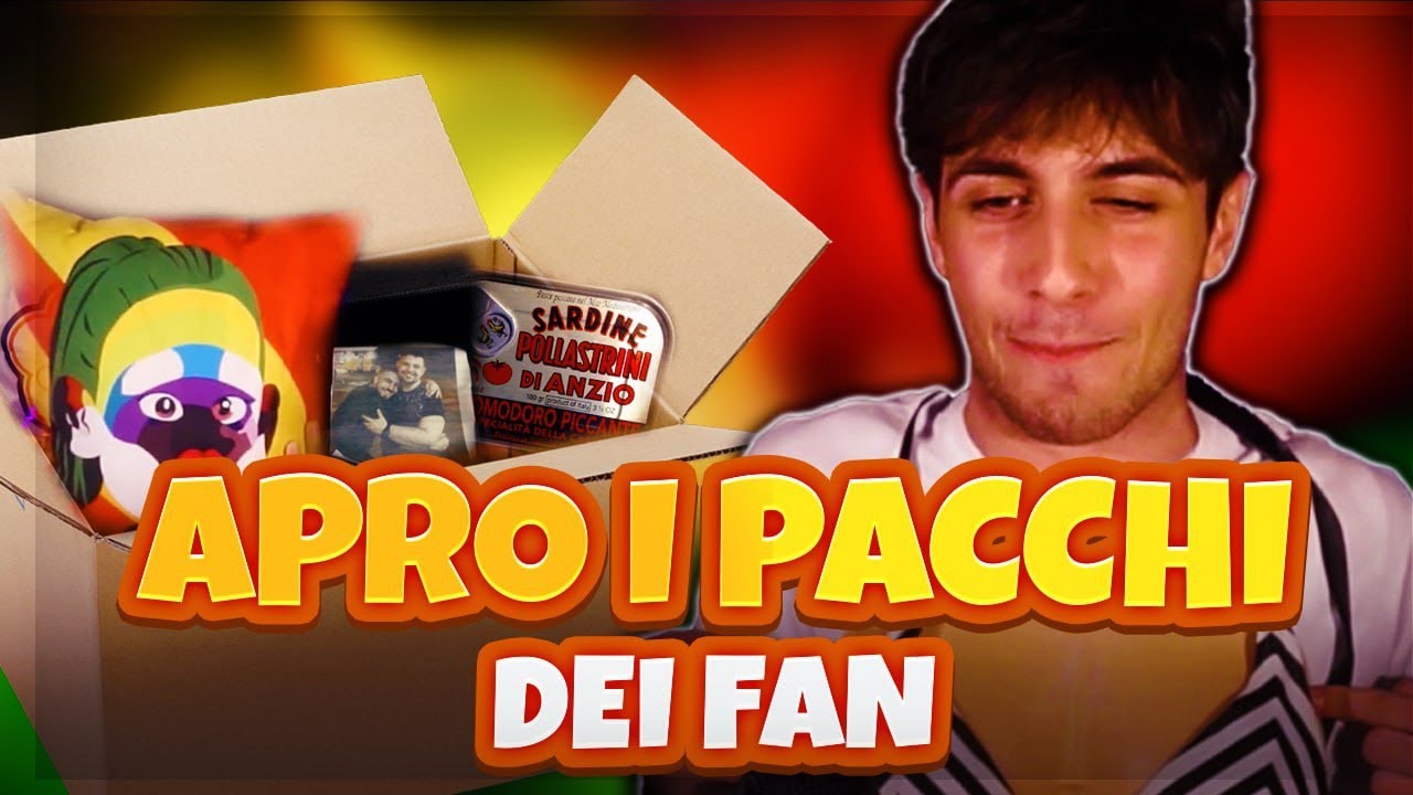 APRO I PACCHI SPEDITI DEI FAN ! SOSTANZE DOPANTI ?!?