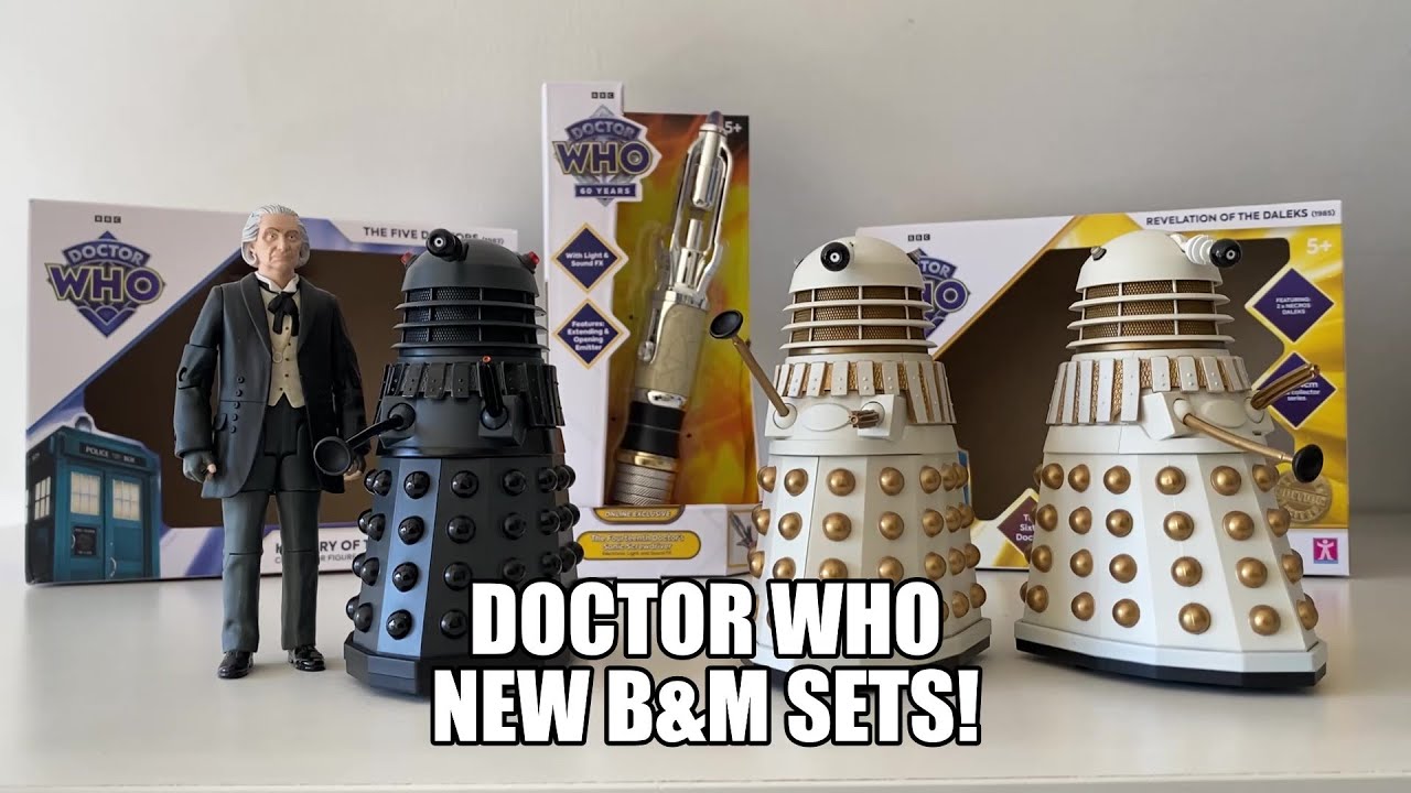 Doctor Who: New B&M Sets!