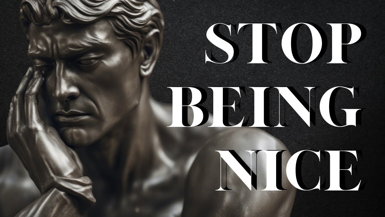 Don't Be Nice | Stoic Advice for People Pleasers