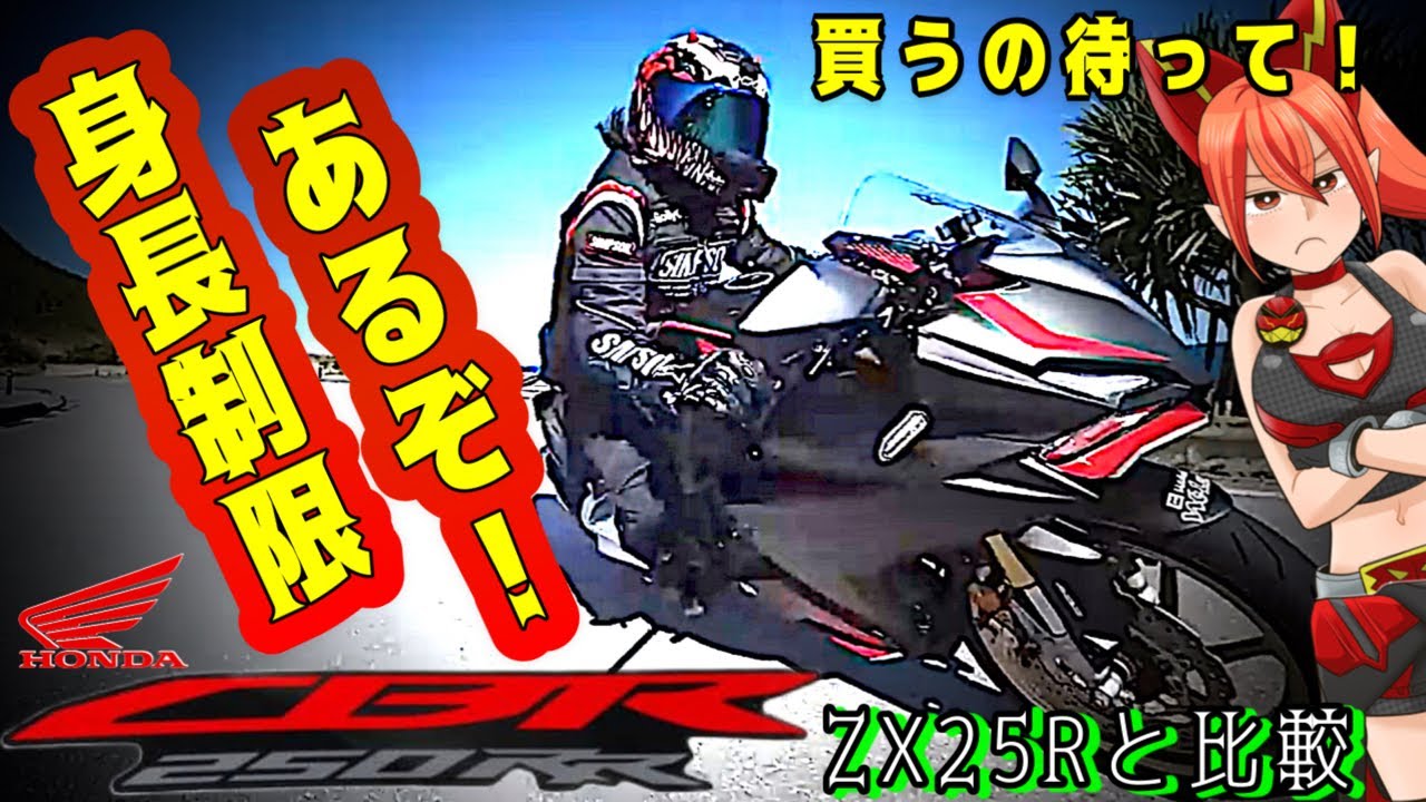 【CBR250RR】凄いがフレーム弱く振動が…更に絶望的制限が【HONDA(ホンダ)バイク通称ニダボ】