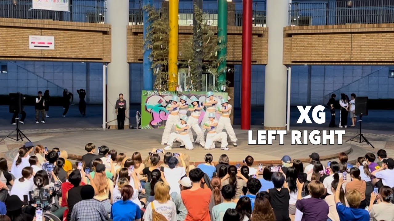 XG -  left right  関西外大 学祭  |  dance cover