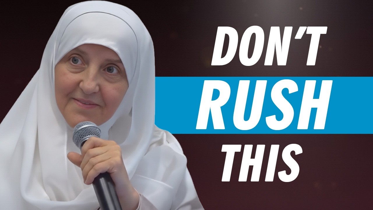 Why Allah Slows You Down Right Before Something Beautiful | Dr. Haifaa Younis