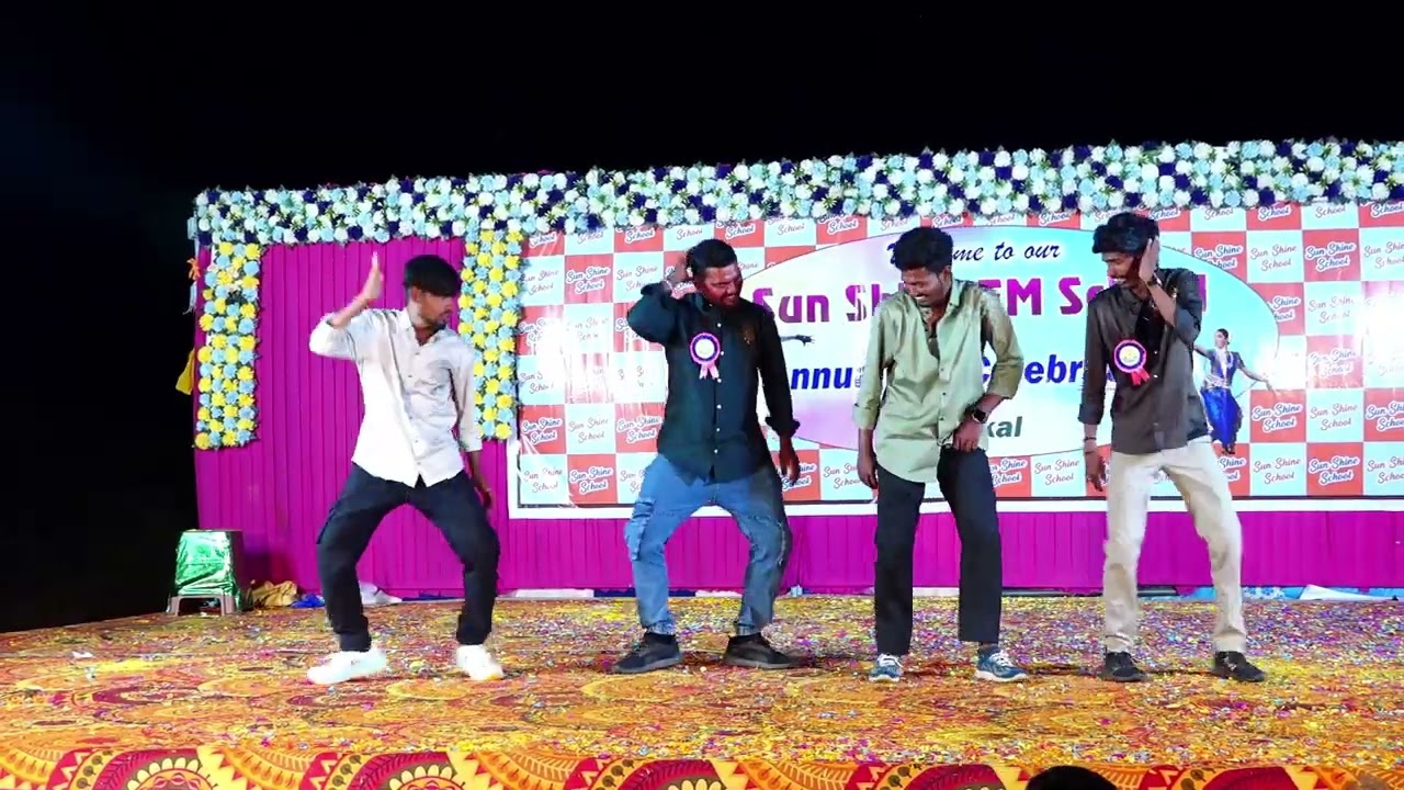 Rabbaru gaajulu song performances by masters... Our school annual day celebrations......