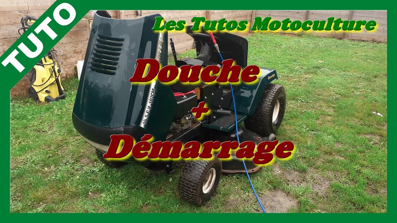 Restauration tracteur EP2 : La douche et démarrage
