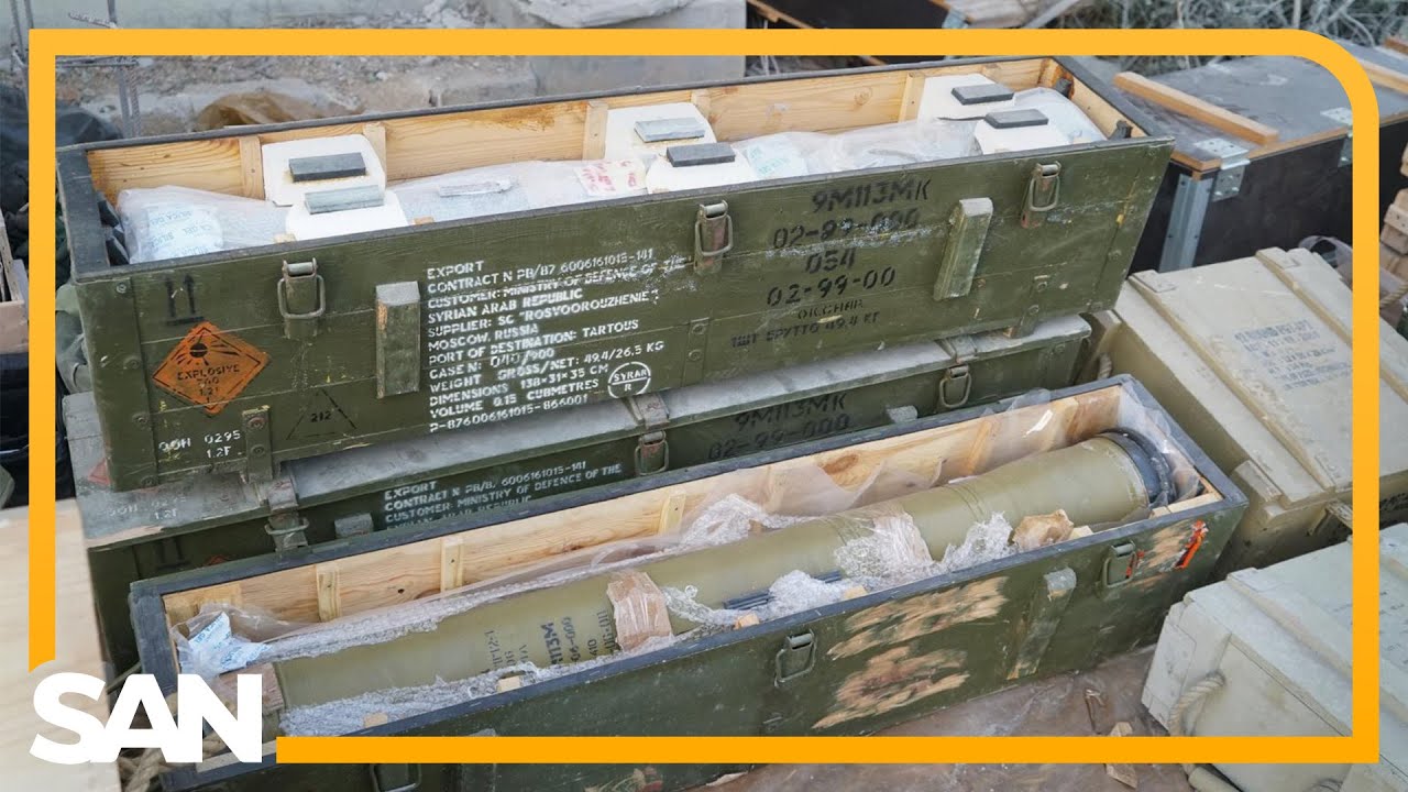 IDF says a majority of weapons seized from Hezbollah are Russian