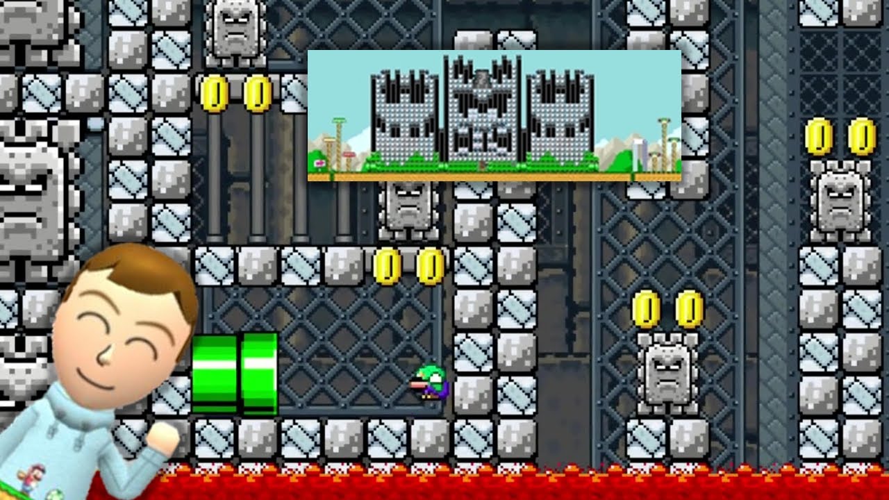 [0.17%] Thwomp Romp Terror (Deathless) - by Sh+oops [SMM1]