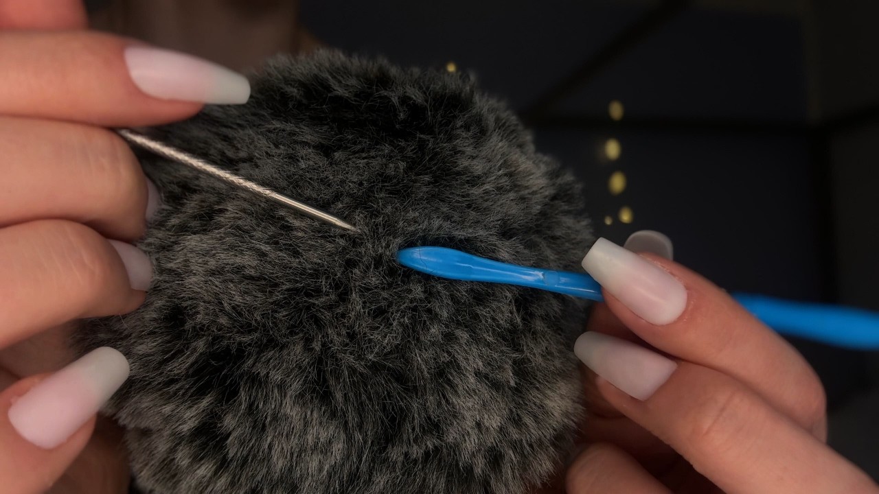 Fluffy Scalp Scratching with Tools (No Talking )ASMR for Study, Focus, Relaxation, Sleep