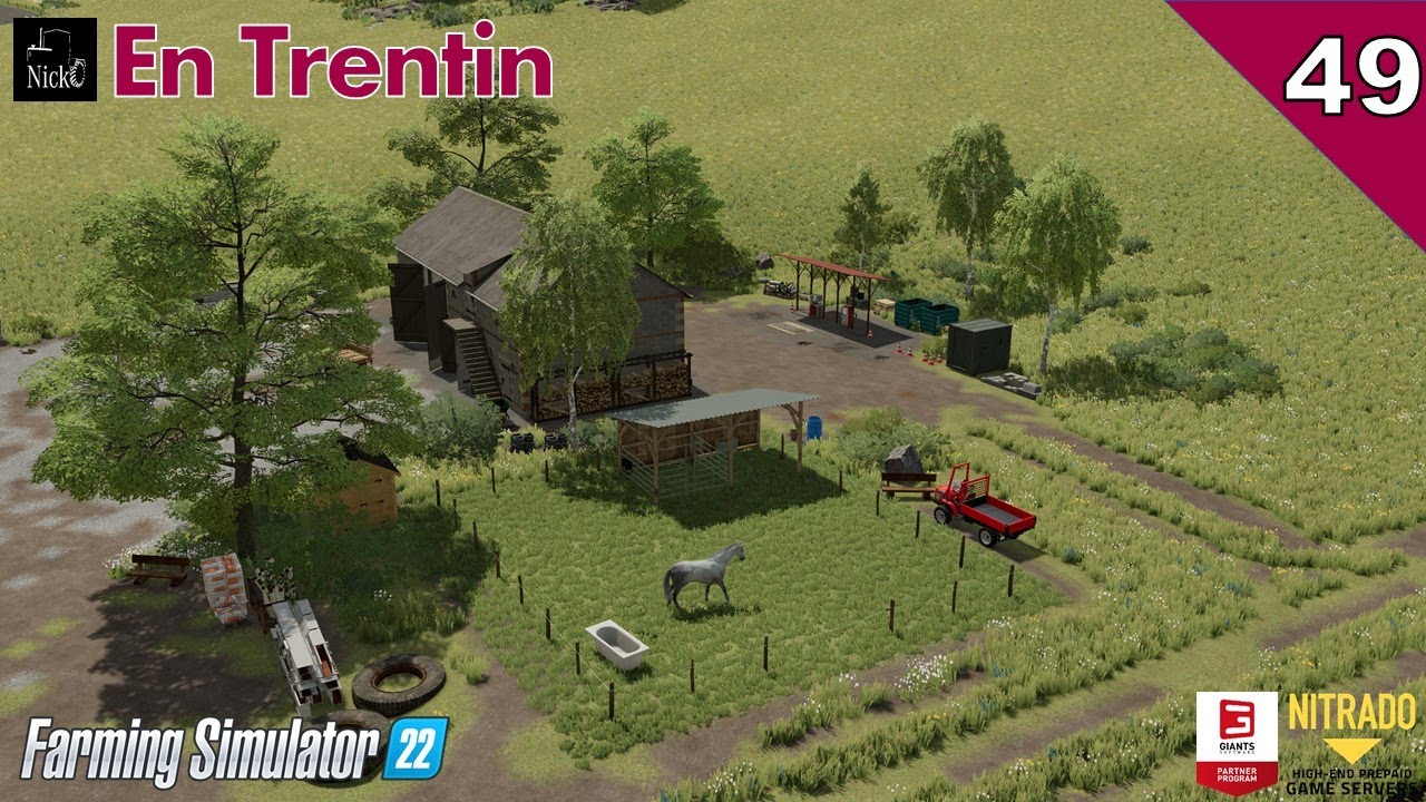 FARMING SIMULATOR 22 ⛰️ En Trentin 🌲 Viaggi di vendita, di guadagno e di strane perdite... ep. 49