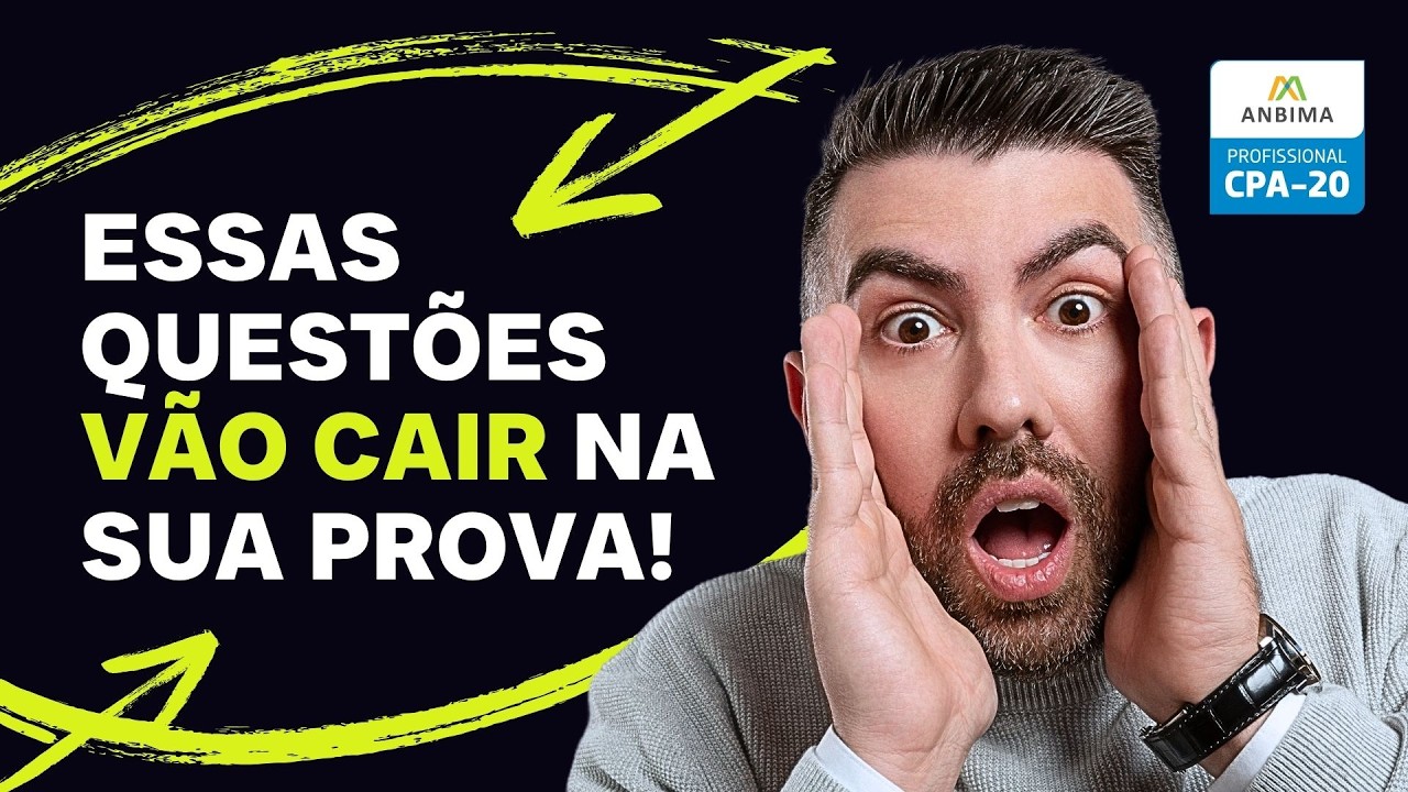 CPA-20: QUESTÕES de PREVIDÊNCIA (PGBL, VGBL…) e outros conteúdos que podem cair na sua prova em 2025