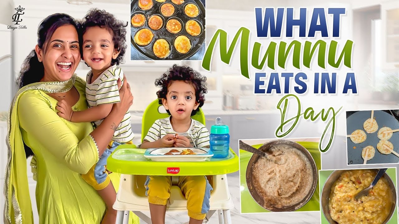 22 months old toddler food || What Munnu Eats in a Day || || Lasya Talks