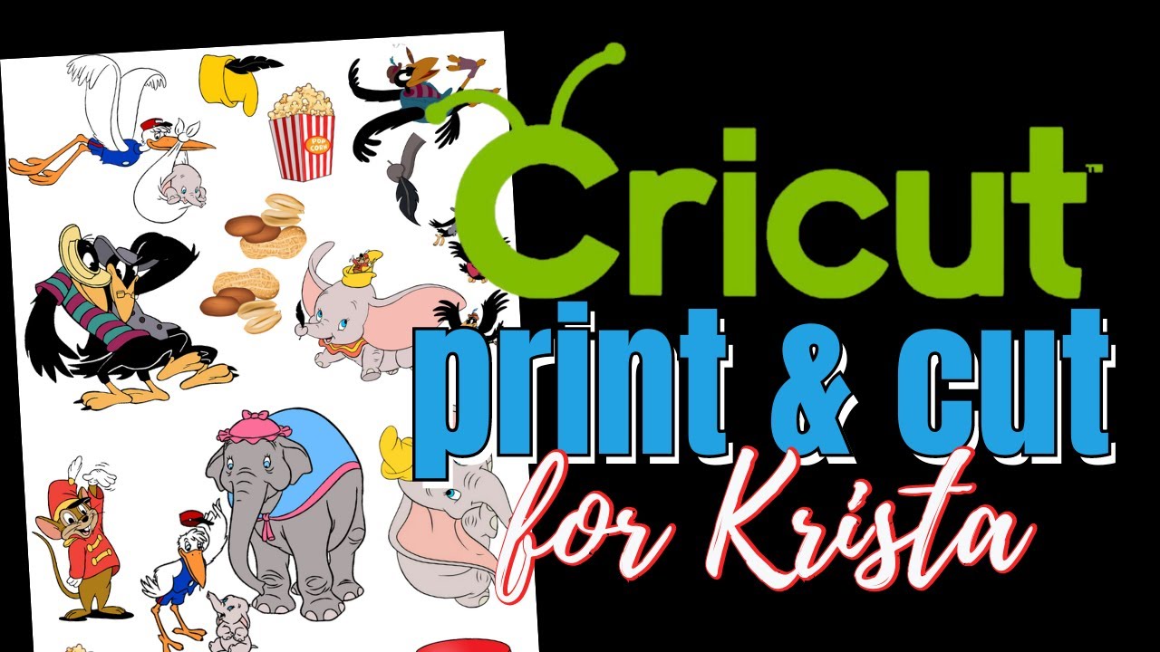 Print & Cut in Cricut in 5 Mins!  | Procreate Tutorial | For Krista