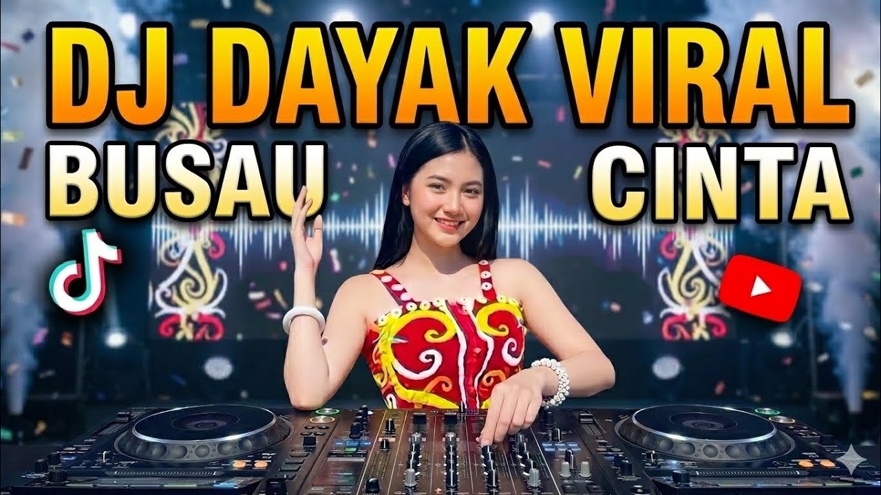 Lagu Dayak Kalteng - BUSAU CINTA - DJ remix Dayak terbaru - lagi Dayak viral terbaru