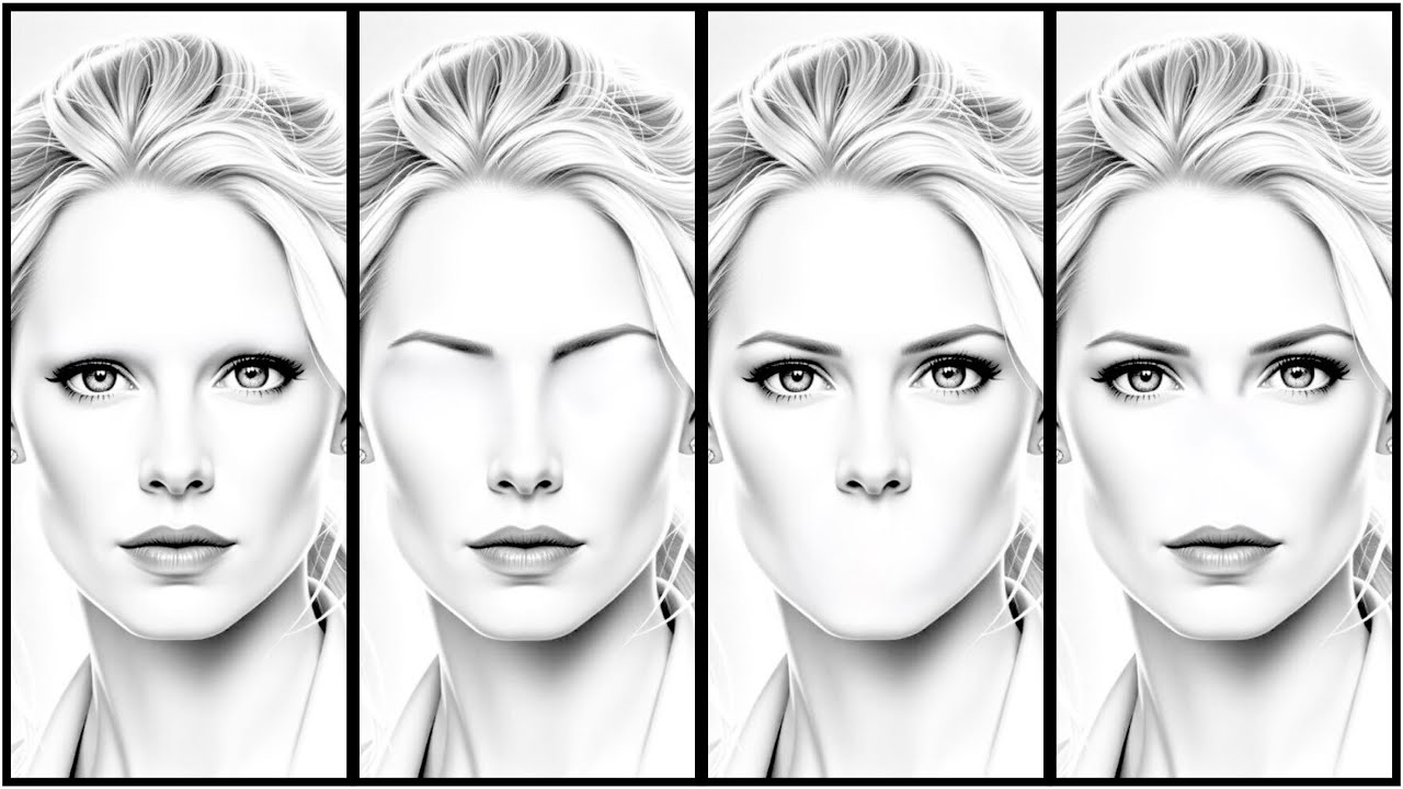 How to Draw Facial Features Step by Step | Easy Pencil Drawing for Beginners