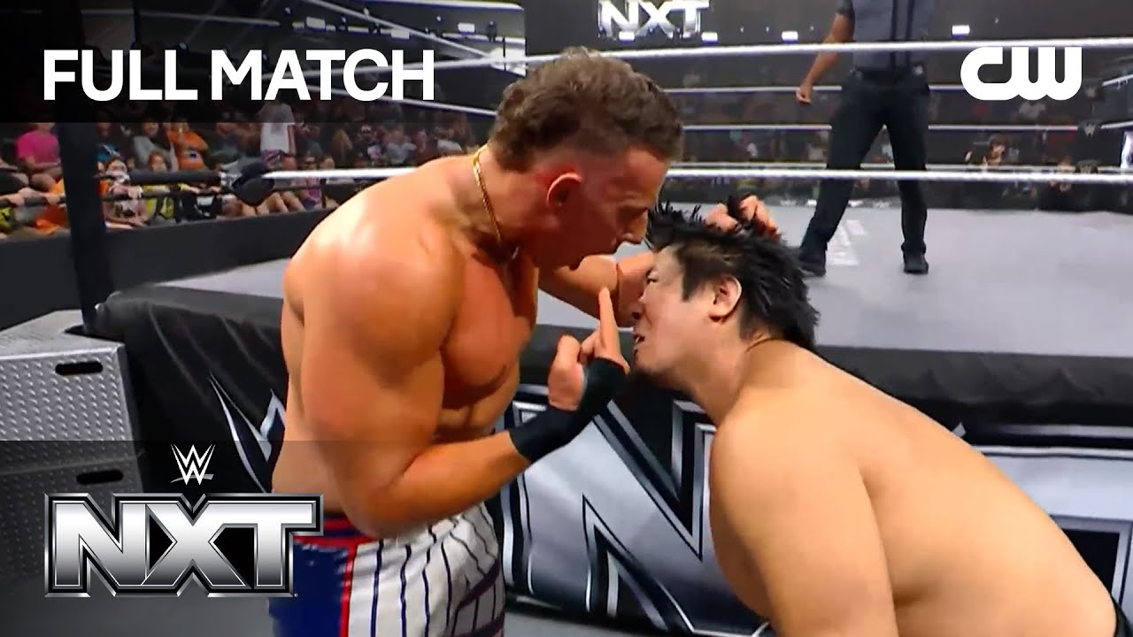 FULL MATCH: Yoshiki Inamura vs. Stacks | WWE NXT | The CW