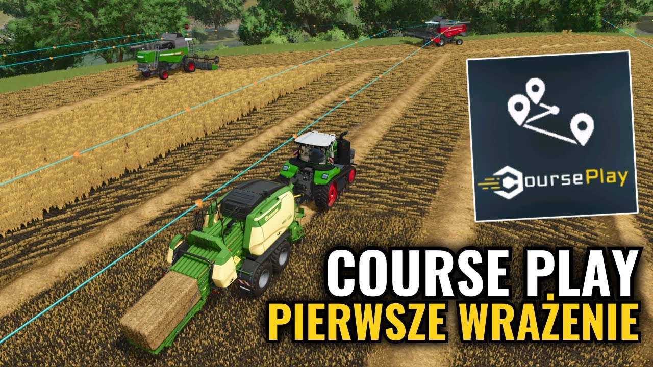 TEN PRACOWNIK ZROBI ZA CIEBIE BELE 🔥 Course Play w Farming Simulator 25 - pierwsze wrażenie