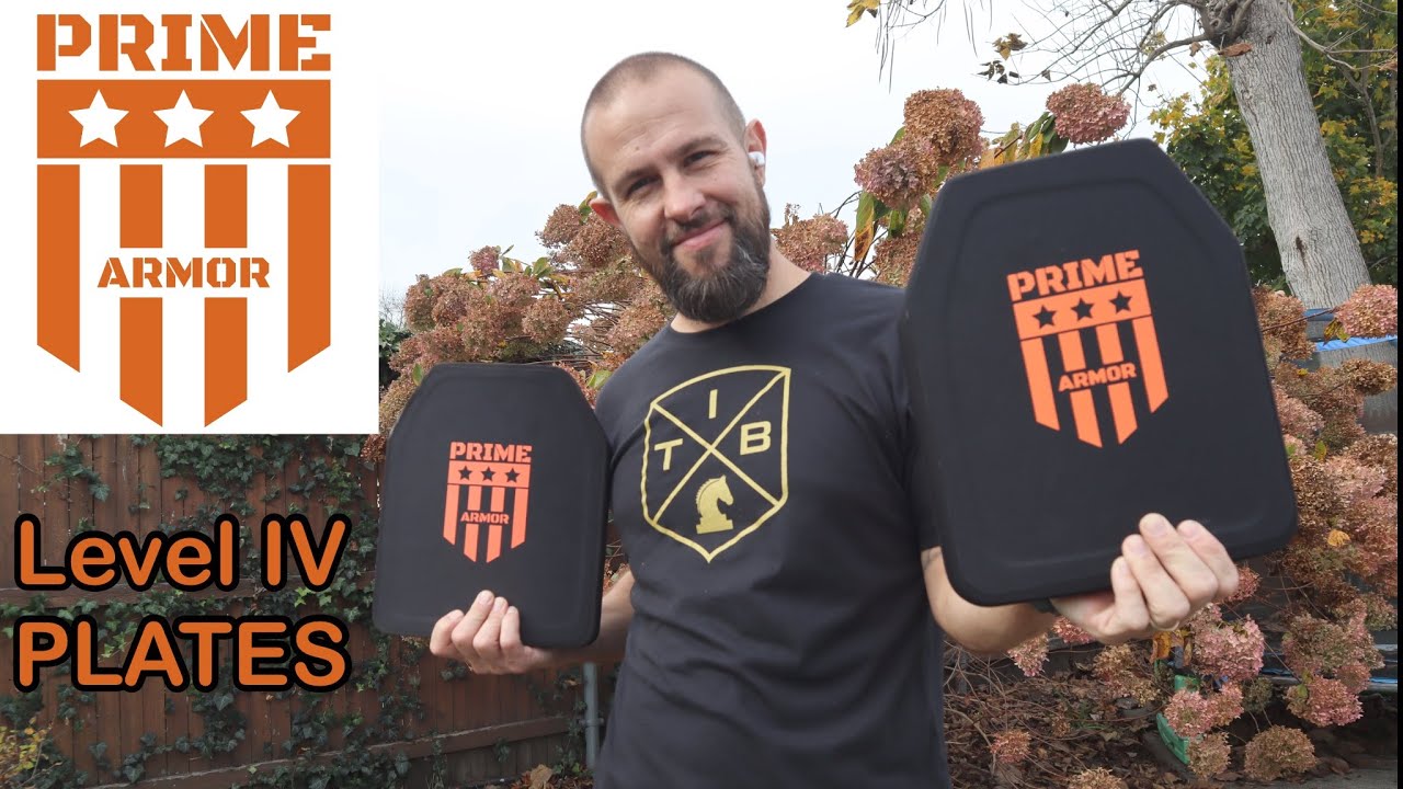 Prime Armor Level IV 4 Body Armor Plates Test