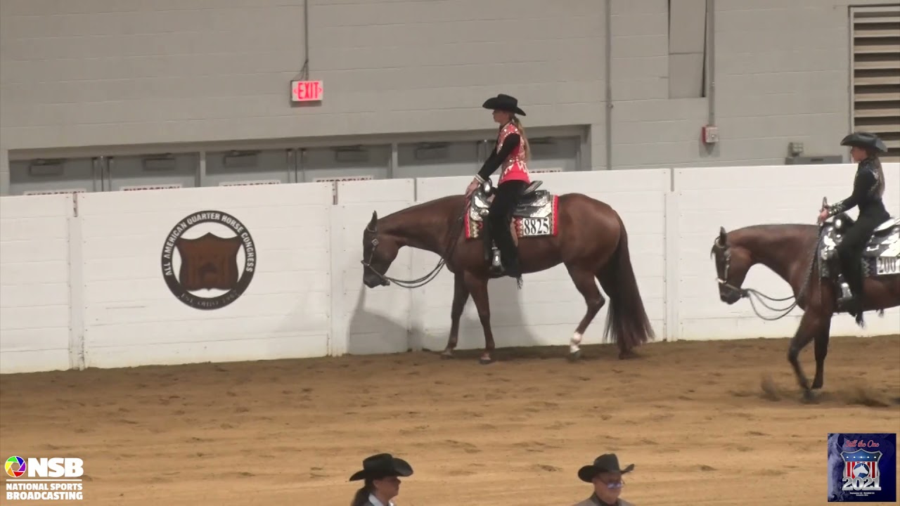 2021 Quarter Horse Congress 3yo Non Pro Western Pleasure Futurity Limited Finals