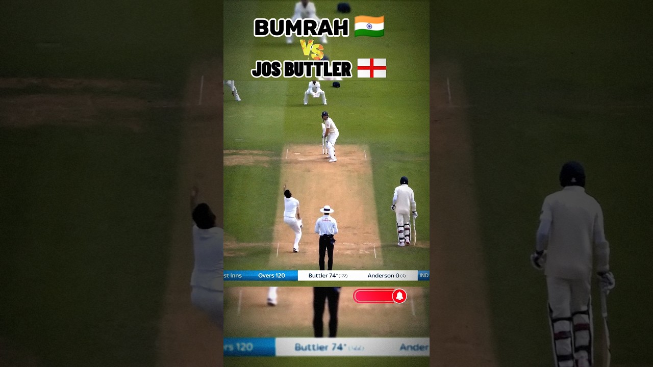 BUMRAH 🇮🇳 VS BUTTLER 🏴󠁧󠁢󠁥󠁮󠁧󠁿 #josbuttlereditz #cricket #ecb