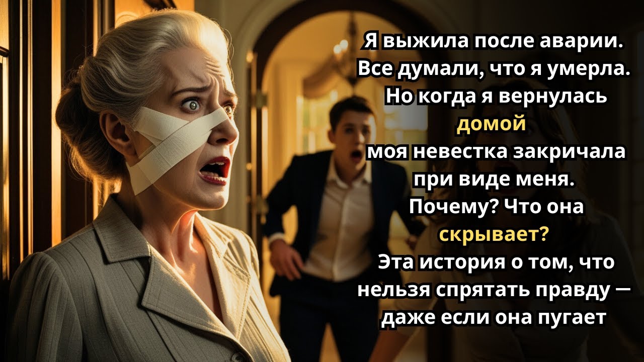 Я выжила после аварии, получив наследство в 33 миллиона Но когда невестка увидела меня она закричала