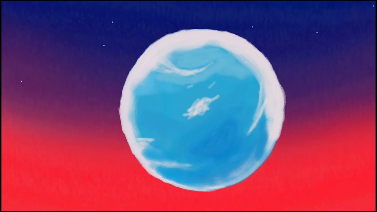 Goku transformándose en ozaru dorado/animación flipaclip