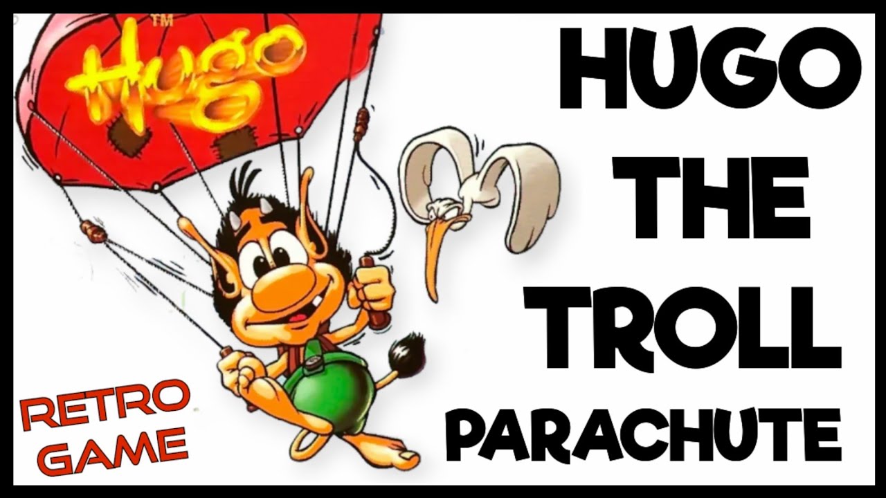 [PC] 🇩🇰 Sk&aelig;rmtrolden Hugo - Faldsk&aelig;rm | Hugo The Troll - Parachute | Best Of Hugo 3