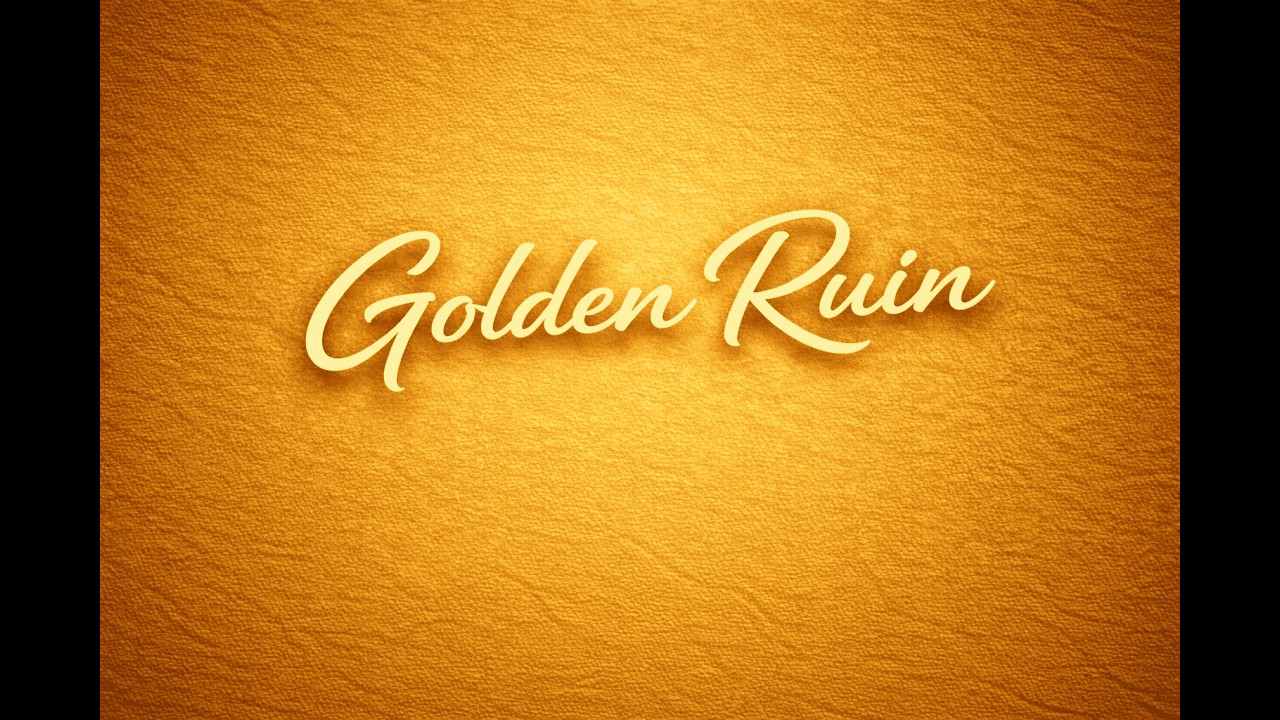 Ocean Blue - Golden Ruin