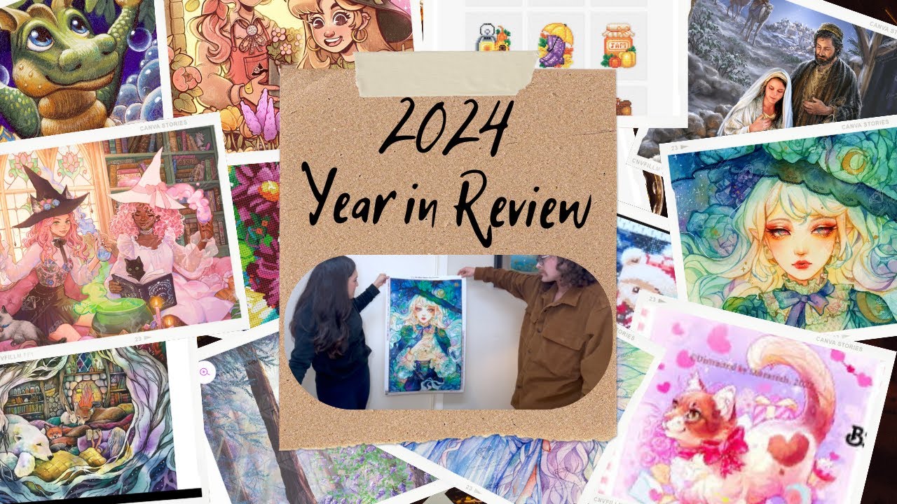 2024 Year in Review with Guest Hosts! - WIP Parade Going Into the New Year - 31 Finishes + 9 WIPs!