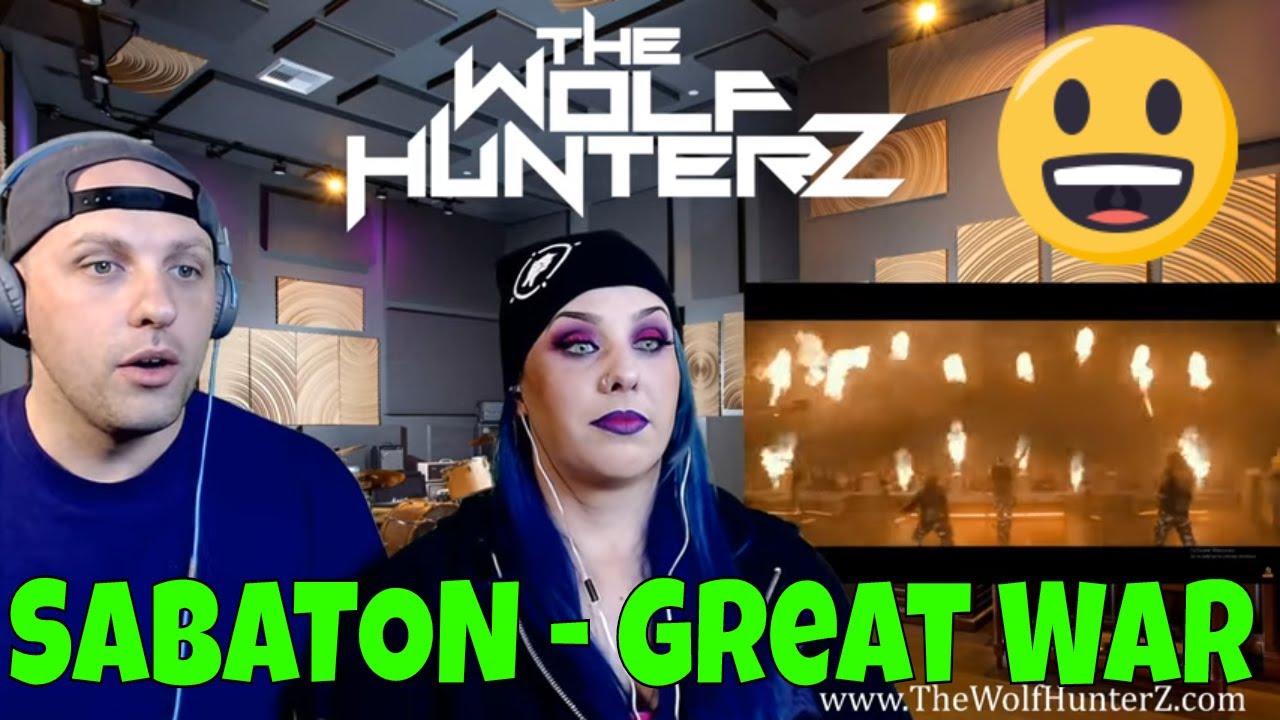 SABATON - Great War (Live)  The Great Tour Oberhausen | THE WOLF HUNTERZ Reactions