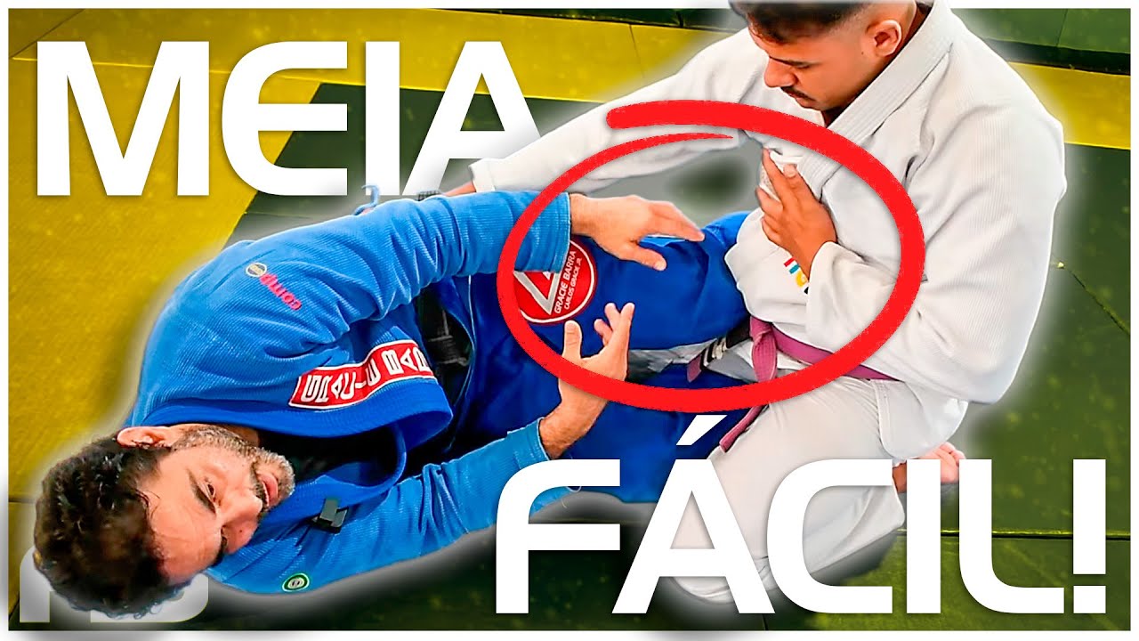 Como Controlar Qualquer Um na Meia Guarda SEM Ser Amassado (Passo a Passo)